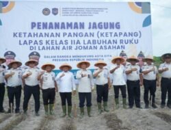 Wabup Asahan Dukung Program Jagung Lapas, Bekal Warga Binaan Hidup Mandiri
