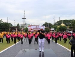 Sambut HUT RI ke-81, Soliditas Personil Polres Batubara Diuji Lewat Lomba