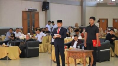 Jelang 17 Agustus,35 Paskibraka Labura Dikukuhkan