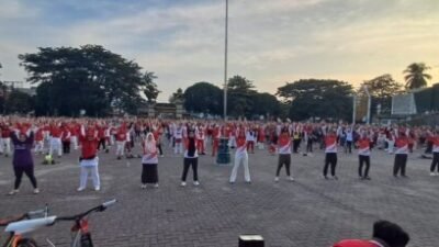 Polres Tebing Tinggi Amankan Fun Walk dan Car Free Day