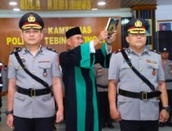 Wakapolres Tebing Tinggi di Jabat Kompol M.Haris Sihite