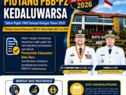 Kabar Baik Warga Batubara, Piutang PBB-P2 1992–2020 Bakal Dihapus