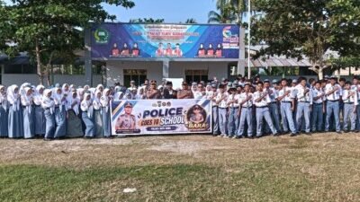 Polres Batubara Gebrak 20 Sekolah, Pesan Jauhi Narkoba, Geng Motor dan Tawuran
