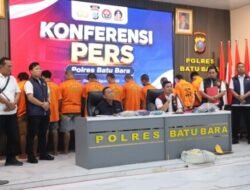 Polres Batubara Bongkar 10 Kasus 3C, 17 Tersangka Diciduk