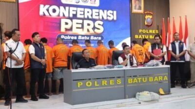 Polres Batubara Bongkar 10 Kasus 3C, 17 Tersangka Diciduk