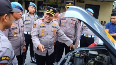 Polres Tebing Tinggi Apel Penanganan Karhutla