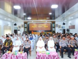Lewat Maulid Nabi, Polres Tebing Tinggi Tekankan Akhlak ke Personil