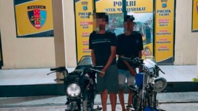 Dua Kali Beraksi Sehari, Komplotan Curanmor Dibekuk Polisi Talawi