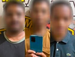 Terekam CCTV, Tiga Pencuri Uang dan HP Sopir Dibekuk Jatanras Batubara
