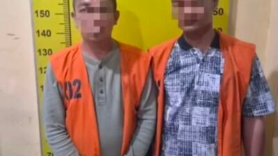 Dua Pria Pengedar Sabu Diciduk Satnarkoba Deli Serdang