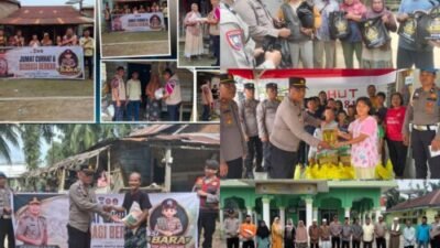 Jelang 17 Agustus, Polres Batubara Ketuk Pintu Warga, Panti Sampai Duafa