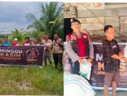 Dibalik Kepedulian Sosial, Polres Batubara Ajak Masyarakat Perangi Narkoba