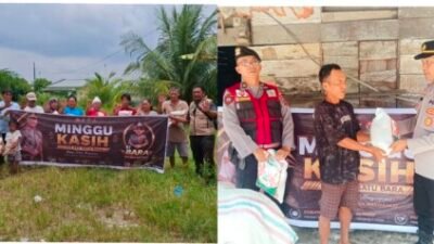 Dibalik Kepedulian Sosial, Polres Batubara Ajak Masyarakat Perangi Narkoba