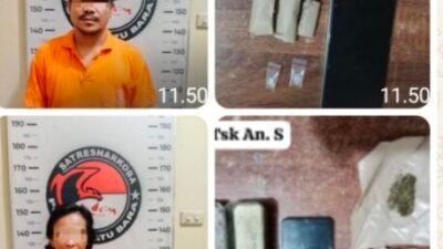 Polisi Ringkus Dua Pelaku Narkoba di Batubara