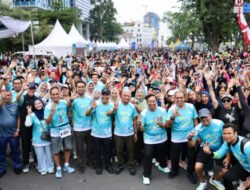 HUT ke-33 RS H Adam Malik,Wagub Sumut Ajak Warga Rajin Berolahraga