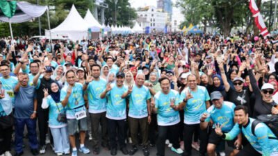 HUT ke-33 RS H Adam Malik,Wagub Sumut Ajak Warga Rajin Berolahraga