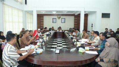 Wabup Asahan Rapat P4GN, Persempit Ruang Gerak Peredaran Narkoba