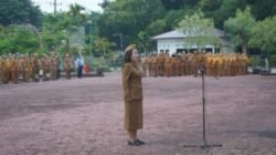 Apel Gabungan, Wabup Asahan Ingatkan ASN Jangan Lengah dan Terus Bekerja
