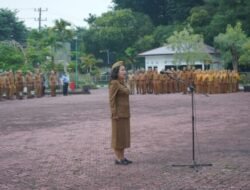 Apel Gabungan, Wabup Asahan Ingatkan ASN Jangan Lengah dan Terus Bekerja