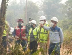 Api Gambut Membandel, Inalum Perkuat Operasi Pemadaman di Mempawah