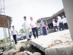Banjir Gambus Laut, Jembatan Guntung Rusak, Pemkab Batubara Lihat Yang Terdampak