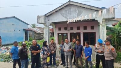Eksekusi Rumah di Batubara Dikawal Polisi, Termohon Tak Hadir