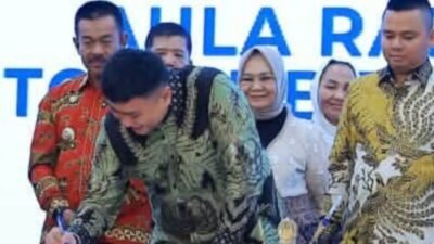Cegah Korupsi, Bupati Labura Teken Komitmen Bersama KPK