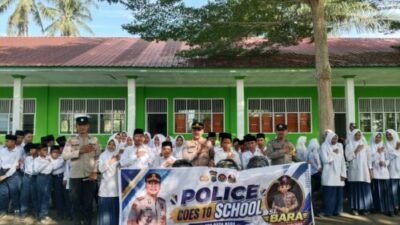 Police Go To School di 19 Sekolah, Polres Batubara Ajak Pelajar Jauhi Narkoba dan Bullying