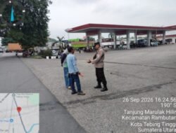 Layanan 110 Direspons Cepat, Polisi Datangi Lokasi Pungli SPBU Tebing Tinggi