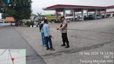 Layanan 110 Direspons Cepat, Polisi Datangi Lokasi Pungli SPBU Tebing Tinggi