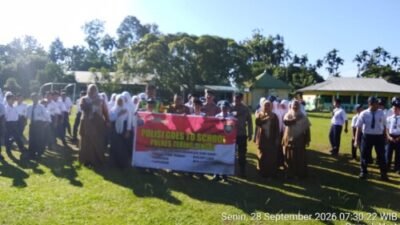 Polsek Sipispis Ingatkan Pelajar Jauhi Narkoba, Balap Liar, dan Tawuran