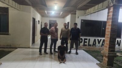 Kabur ke Riau, Pencuri Kompresor AC Kantor Desa Dibekuk Polsek Dolok Masihul