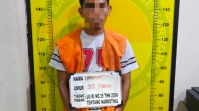 Polresta Deliserdang Ciduk Pengedar Ini di Batang Kuis, 3,86 Gram Sabu Disita