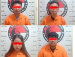Empat Warga Batubara Diamankan Bersama Pil Ekstasi