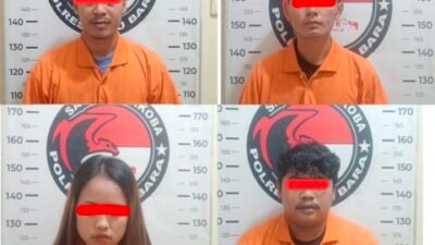 Empat Warga Batubara Diamankan Bersama Pil Ekstasi