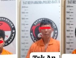 Polisi Batubara Sita 15 Gram Sabu dari 3 Orang Ini