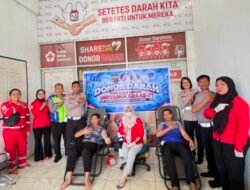 Satlantas Polres Batubara Berbagi Kehidupan Lewat Donor Darah