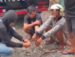 Dua Pria Naik Supra X Bawa Sabu 4,15 Gram Diciduk Polisi Deliserdang