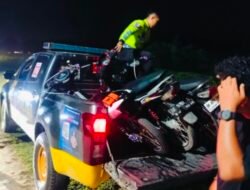 Polres Batubara Amankan 7 Motor dan 7 Remaja