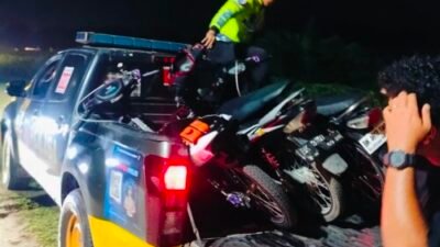 Polres Batubara Amankan 7 Motor dan 7 Remaja