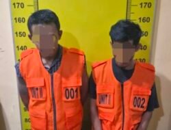 12 Paket Sabu Bersama Dua Pria Diamankan Polisi Deliserdang