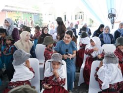 Germas Ceria di Medan, Kahiyang Ayu Ajak Budaya Hidup Sehat Pada Anak