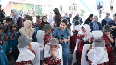 Germas Ceria di Medan, Kahiyang Ayu Ajak Budaya Hidup Sehat Pada Anak