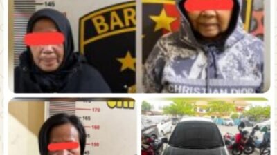 Modus Beli, 3 Wanita Curi Emas Rp50 Juta di Batubara Ditangkap di Madina