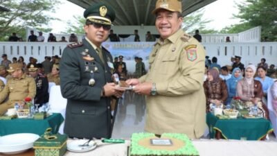 Bupati Asahan Ikuti Upacara HUT ke-81 TNI
