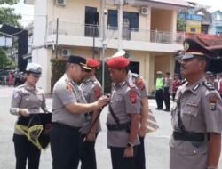 Sertijab Dua Kasat dan Pelantikan Kasi Hukum di Polres Tebing Tinggi