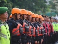 Kapolres Tebing Tinggi Ingatkan Kesiapan Fisik Dalam Penanganan Bencana Alam