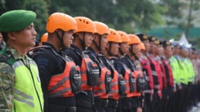 Kapolres Tebing Tinggi Ingatkan Kesiapan Fisik Dalam Penanganan Bencana Alam