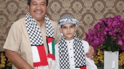 Safari Anak Gaza di Asahan, Bupati Serahkan Bantuan Uang
