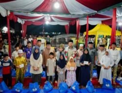 Safari Dakwah Anak Palestina di Batubara, Bupati Beri Uang Anak Yatim